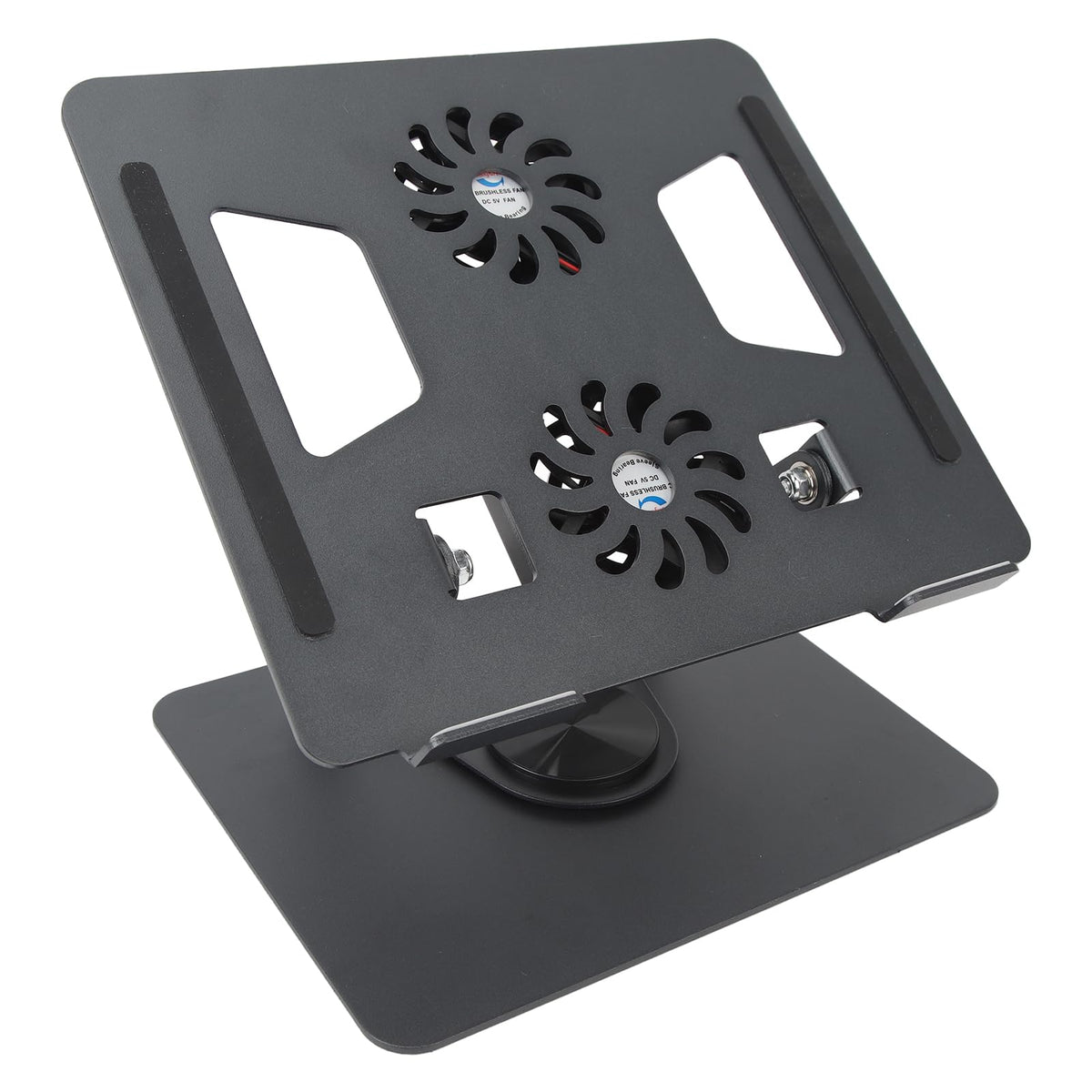 VELATEMOR Adjustable Stands Laptop Stand with Cooling Fan - Black NEW