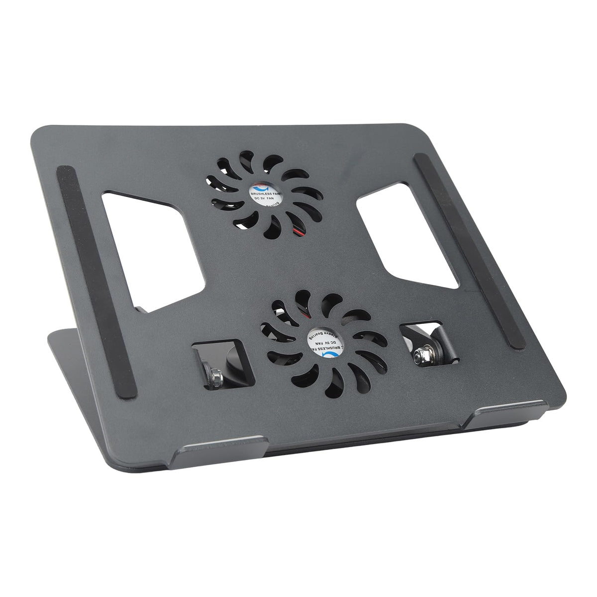 VELATEMOR Adjustable Stands Laptop Stand with Cooling Fan - Black NEW