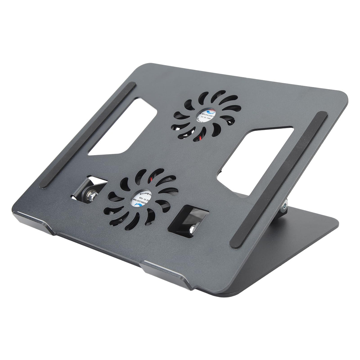 VELATEMOR Adjustable Stands Laptop Stand with Cooling Fan - Black NEW