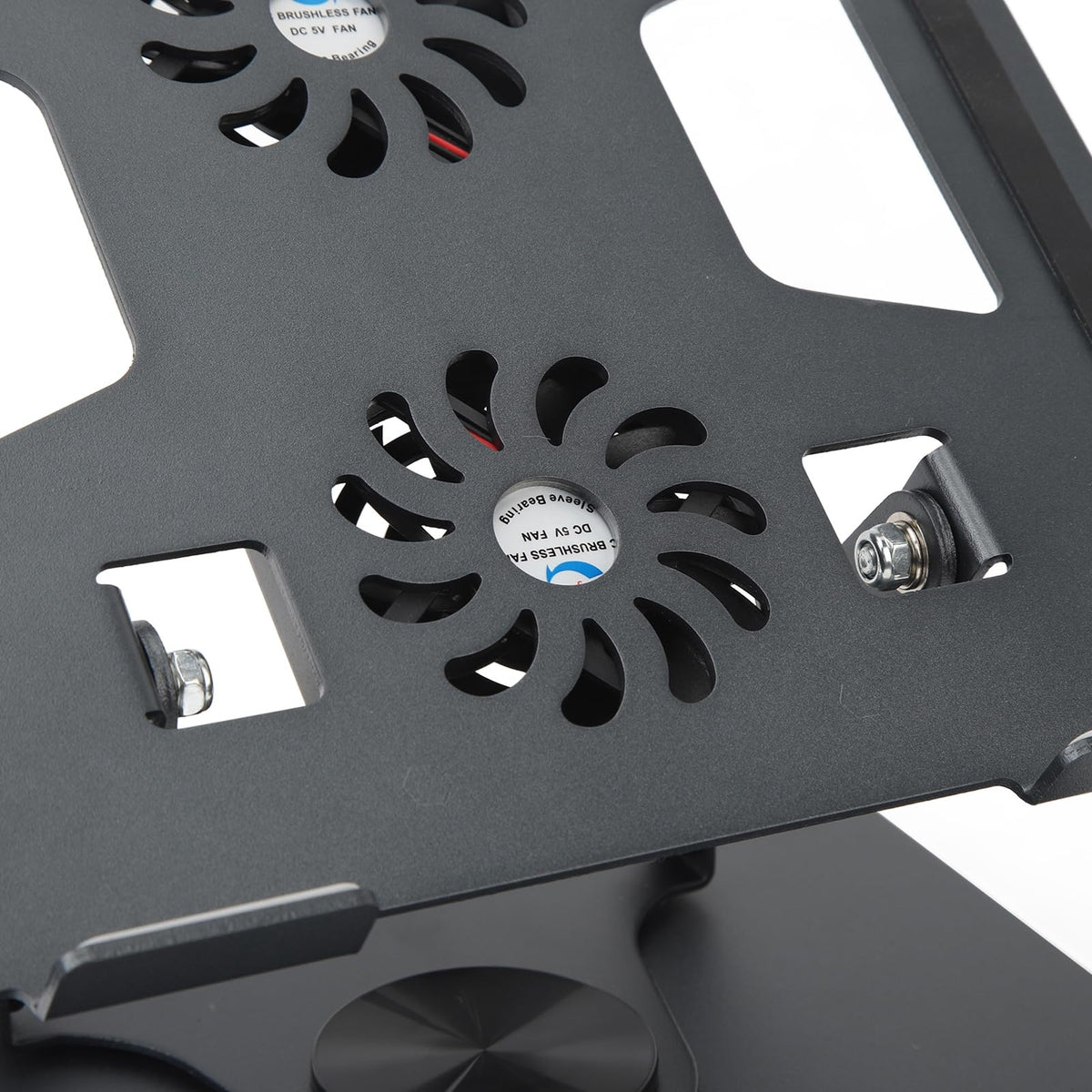 VELATEMOR Adjustable Stands Laptop Stand with Cooling Fan - Black NEW
