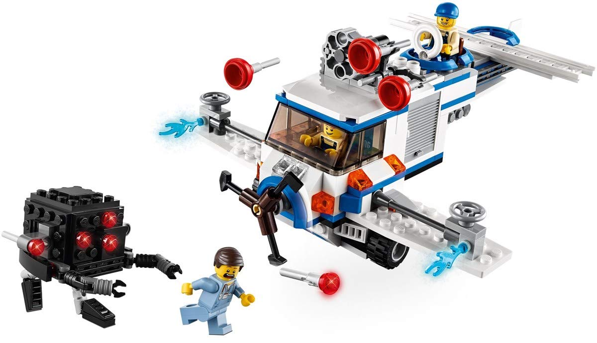 LEGO Movie The Flying Flusher Multicolor Building Set Toy 7-14 #70811 DEMO