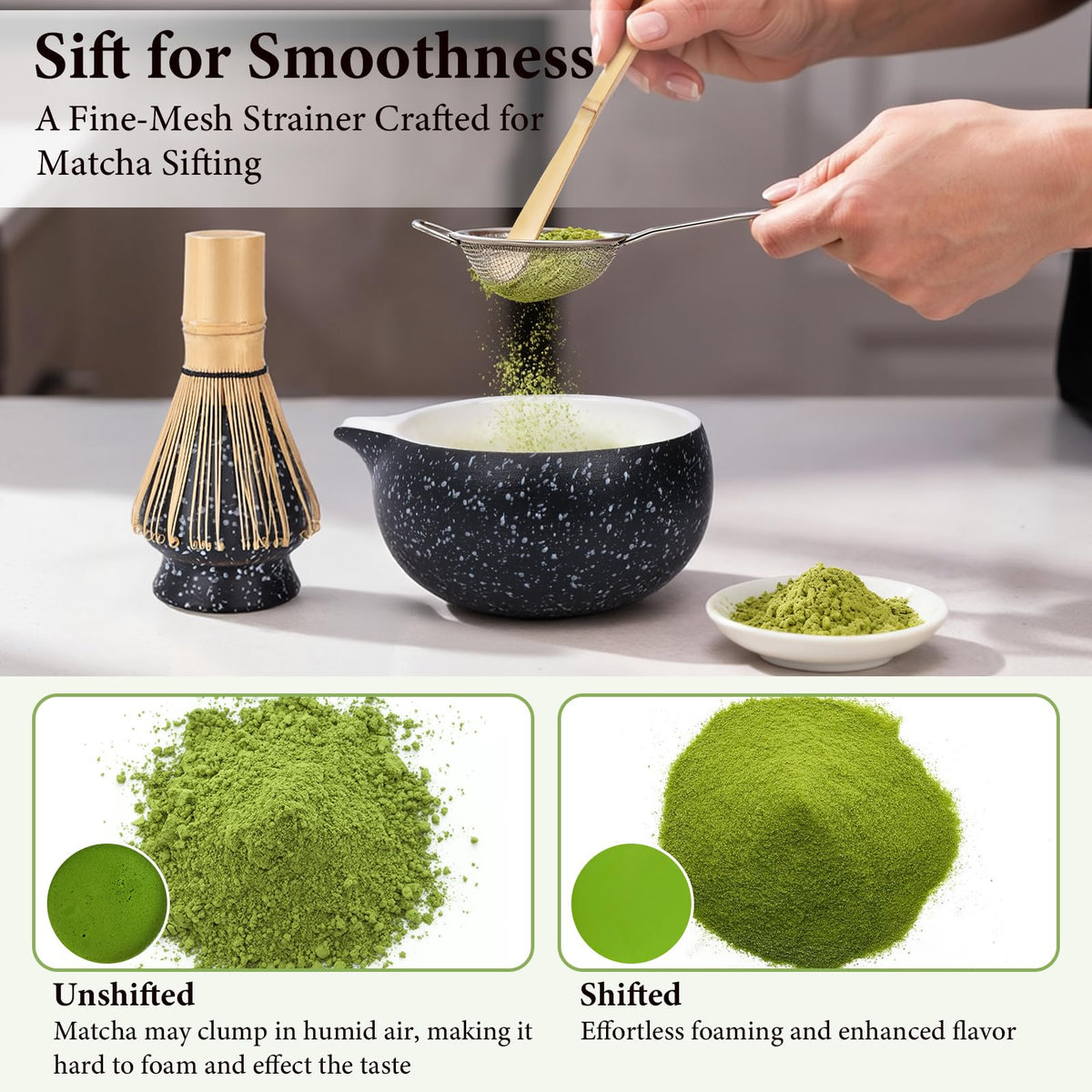 Lopjibar Black Tea Sets Traditional Matcha Ceremony Gift Kit Tea Set NEW