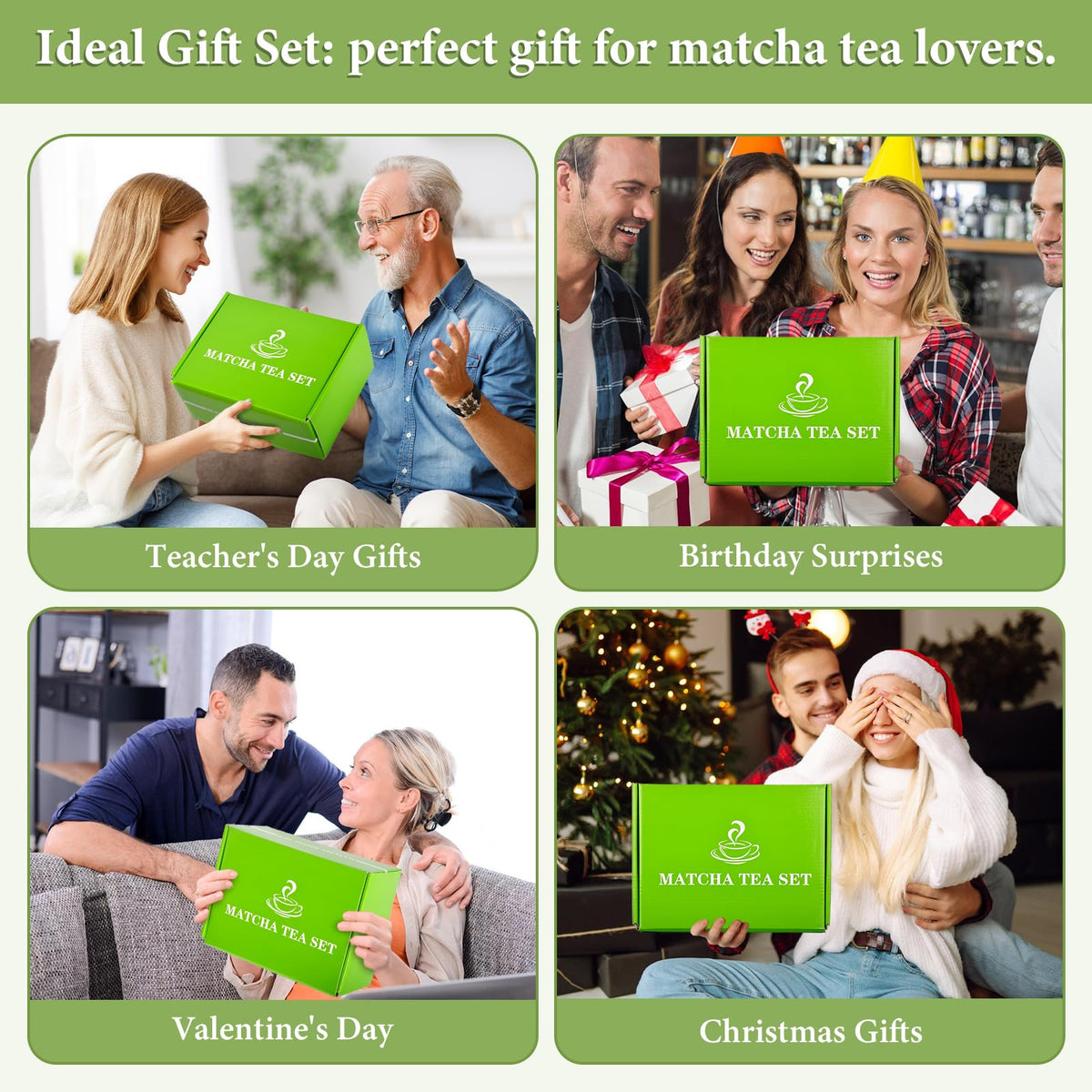 Lopjibar Black Tea Sets Traditional Matcha Ceremony Gift Kit Tea Set NEW