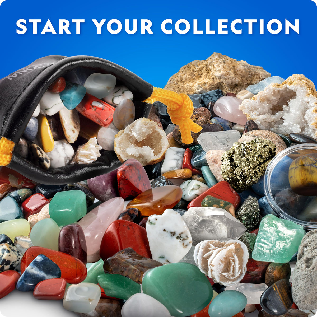 National Geographic Science 300 Piece Rock & Gemstone Collection Set NEW