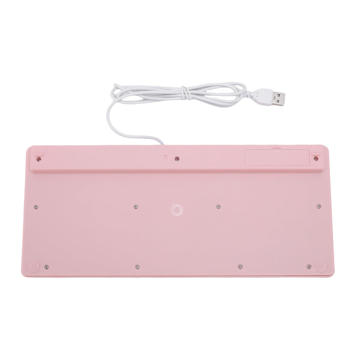 Wisoqu USB Keyboards Wired Computer Keyboard 78 Keys English QWERTY Pink NEW