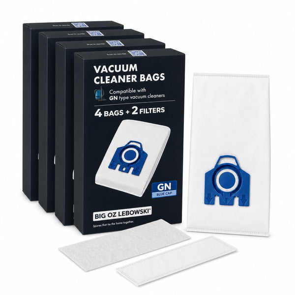Big Oz Lebowski 16X Vacuum Bags with Filters - Blue Replacement NEW