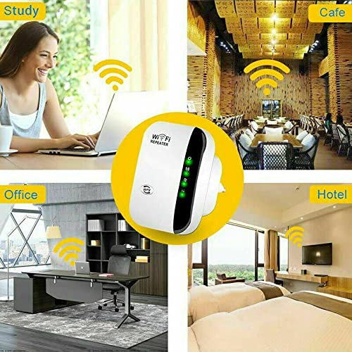 Yotsuba 300Mbps WiFi Range Extender Booster Repeater White NEW