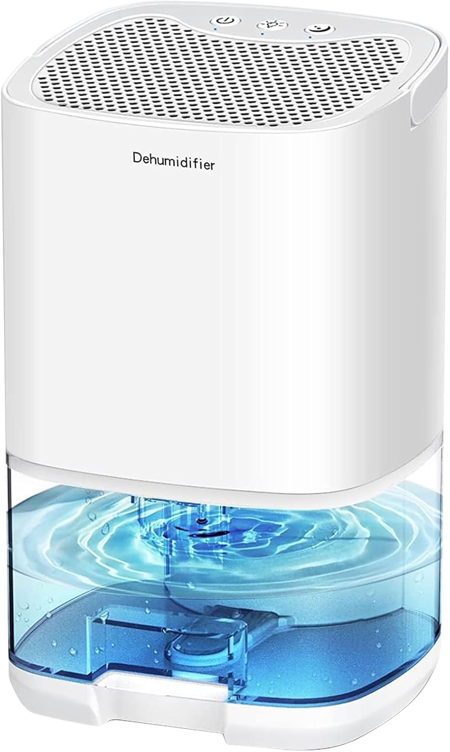 ZARVONA Portable Dehumidifier 1000ml White Moisture Absorber NEW