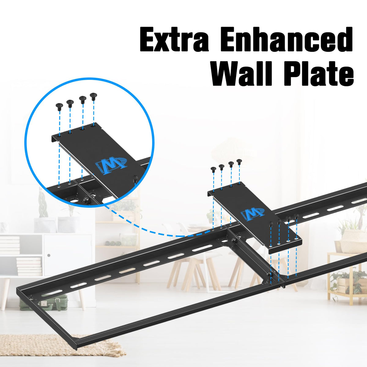Mounting Dream Fixed TV Wall Mount Bracket 42-90" Black NEW