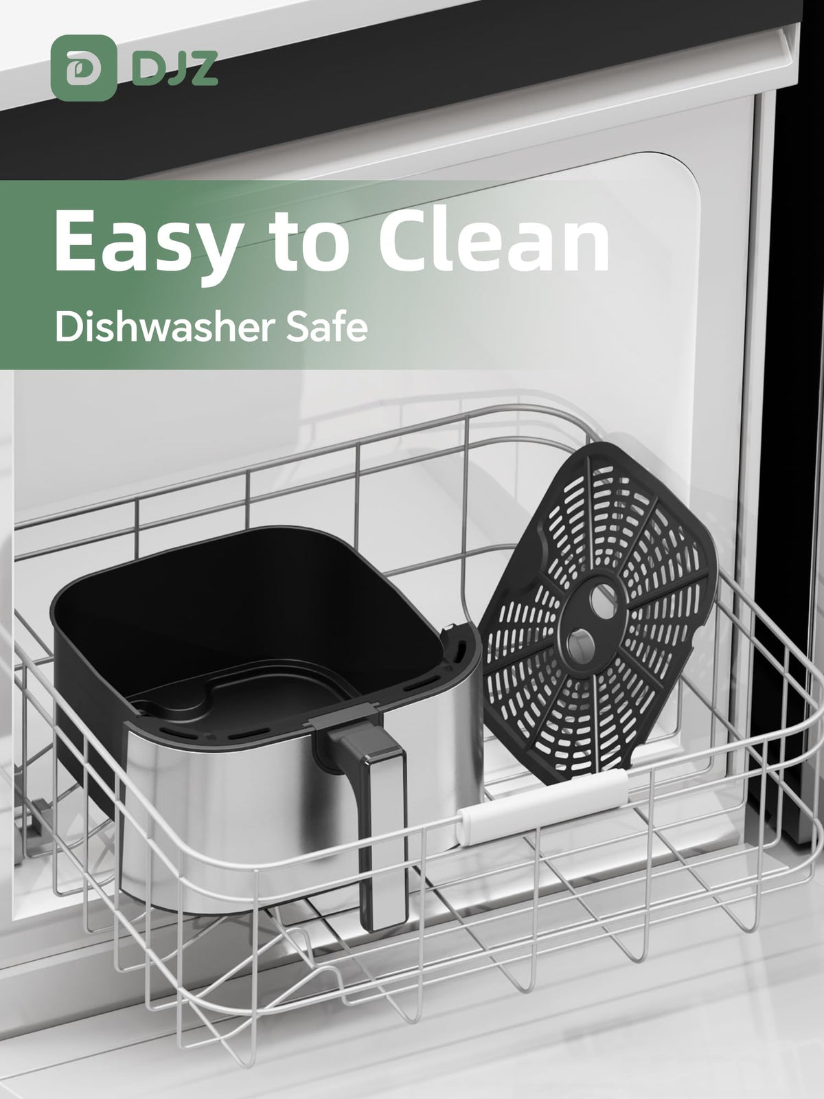 DJZ 7L Air Fryers Family Size Air Fryer with Rapid Crisp Technology DEMO