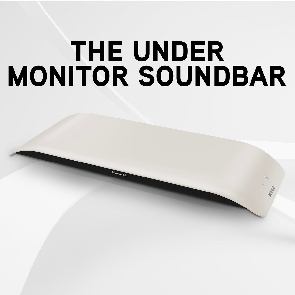 BlueAnt Soundblade PC Speakers Under-Monitor Soundbar 120W 2.1 White PC NEW
