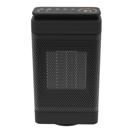 Cnkeeo Portable Heating Ceramic Space Heater 1500W Black for Bedroom NEW