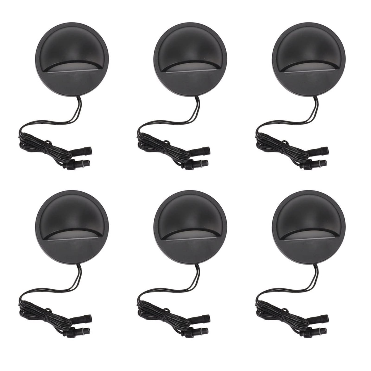 Domary Black Waterproof LED Deck Lights - Outdoor Step Lamp DEMO