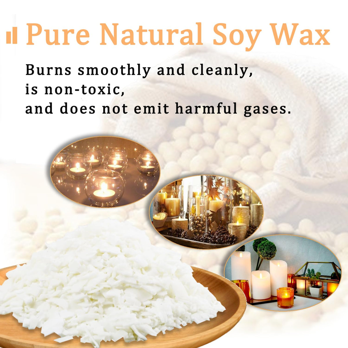 Ksedcon 5lbs Soy Wax Candle Making Kit with Electric Melter Soy DEMO