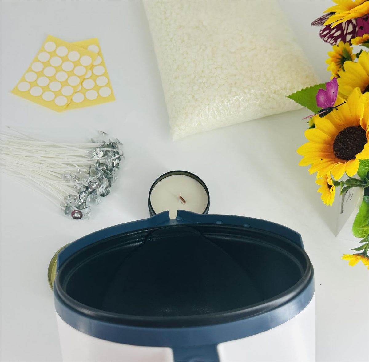 Ksedcon 5lbs Soy Wax Candle Making Kit with Electric Melter Soy DEMO