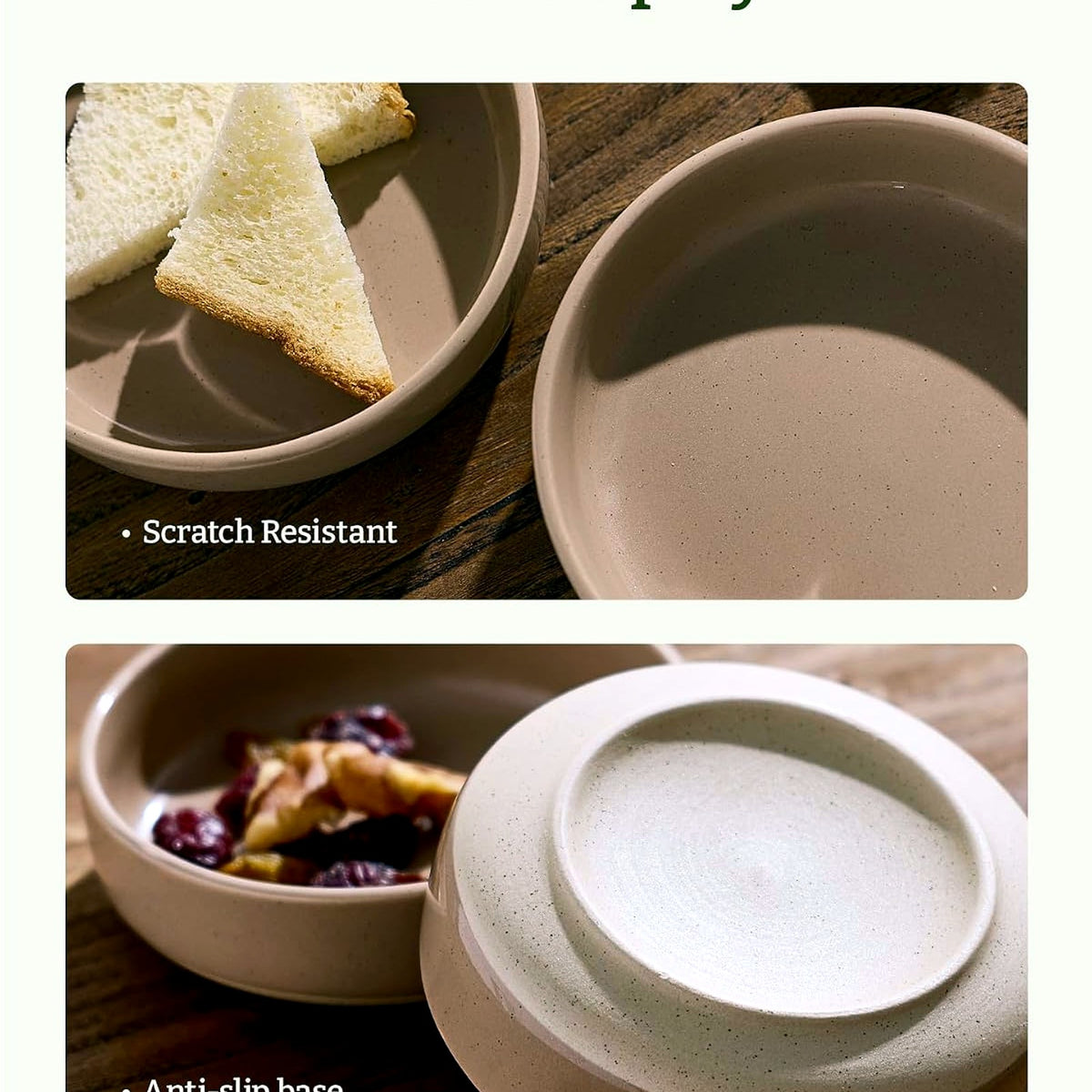 Famiware Ceramic Bowl Sets Soy Sauce Dipping Bowls Set Cinnamon Brown 6 Pce NEW