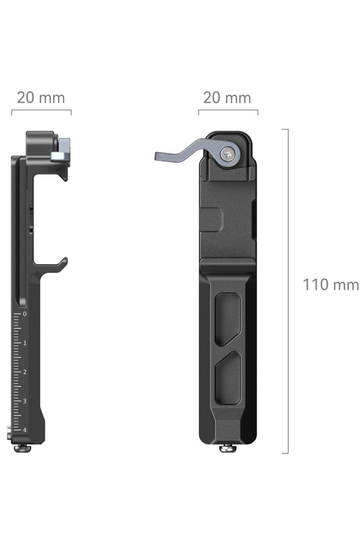 SmallRig RS 3 Mini Extended Vertical Arm Mount Plate - Black NEW