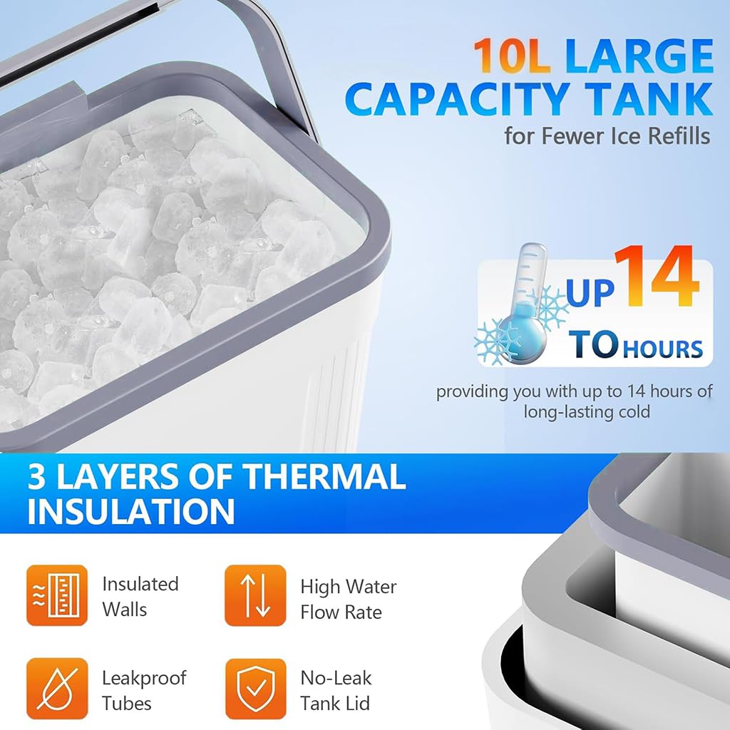 Risfon Knee Ice Machine Cold Wrap Pad White 31 x 32cm Portable NEW
