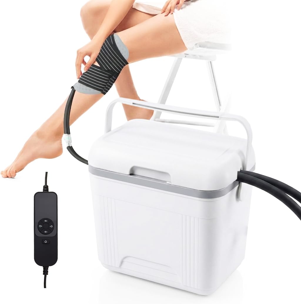 Risfon Knee Ice Machine Cold Wrap Pad White 31 x 32cm Portable NEW