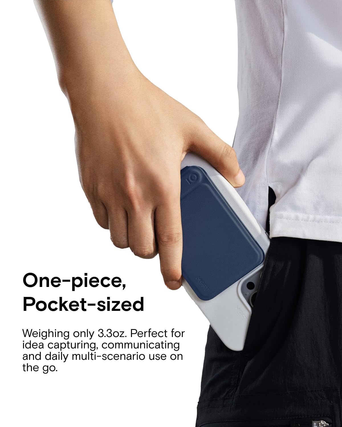 MOFT Phone Tripods Tripod Wallet Navy Blue with Card Slot Portable NEW