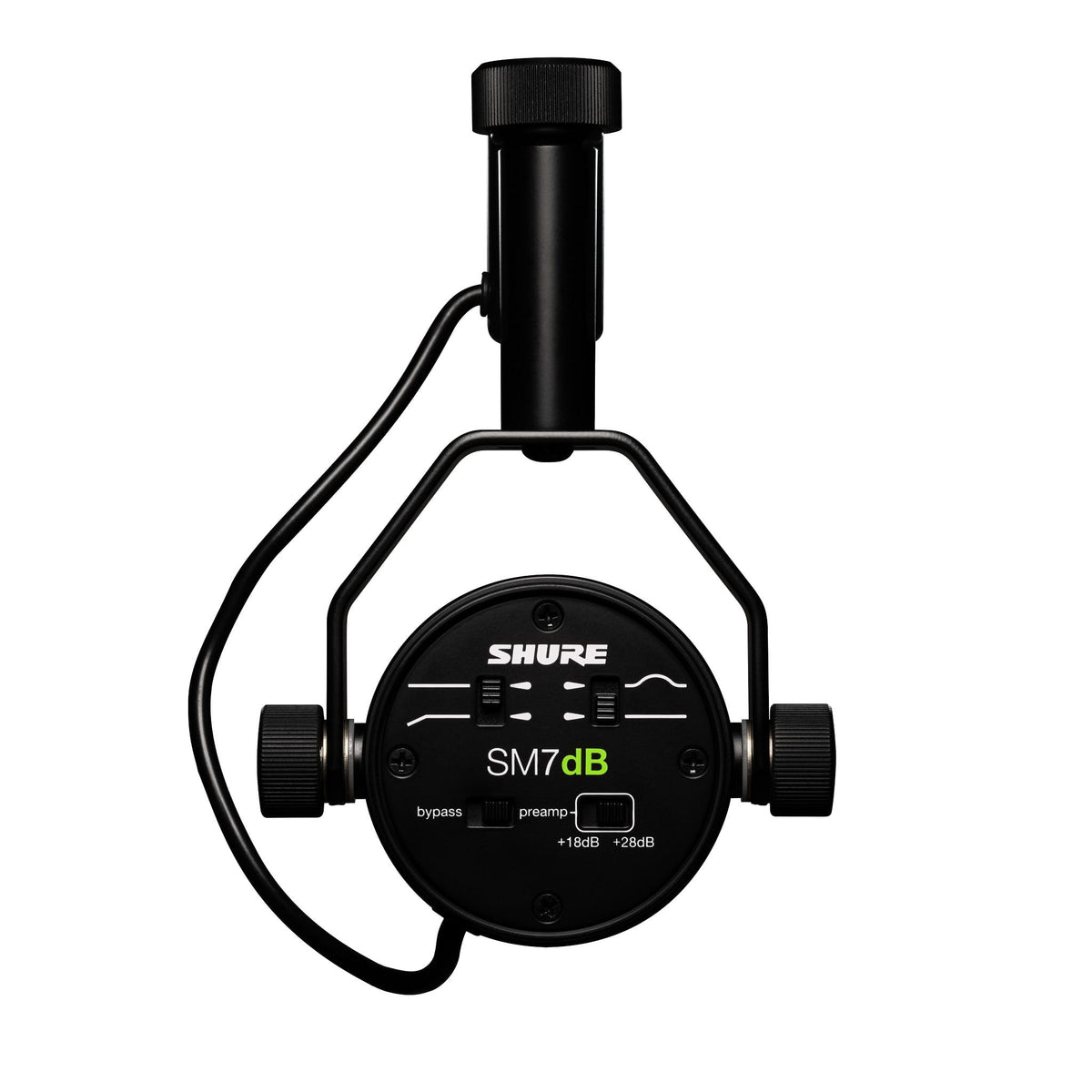 Shure SM7dB Active Dynamic Cardioid Microphone Black - Broadcast DEMO