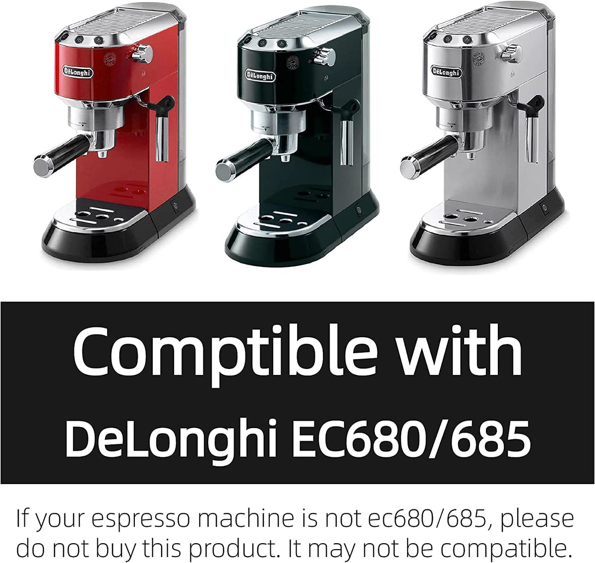 NEOUZA 51mm Espresso Bottomless Portafilter Stainless Steel Model 001 NEW