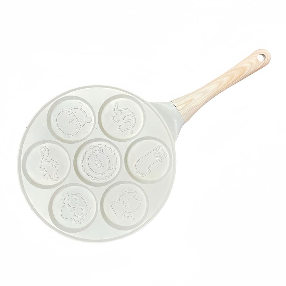 HHWRT Kids Speciality Appliances Pancake Maker Pan Cream Cute Breakfast NEW