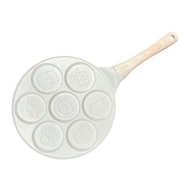 HHWRT Kids Speciality Appliances Pancake Maker Pan Cream Cute Breakfast NEW
