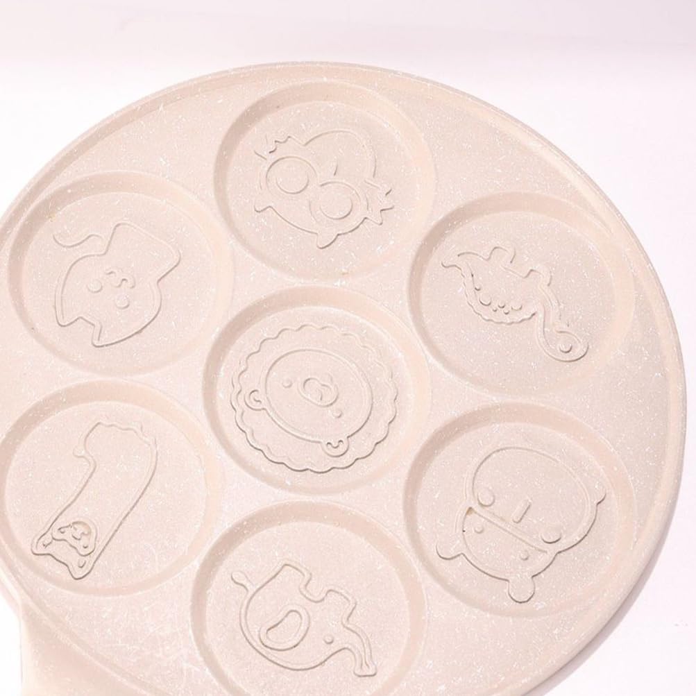 HHWRT Kids Speciality Appliances Pancake Maker Pan Cream Cute Breakfast NEW