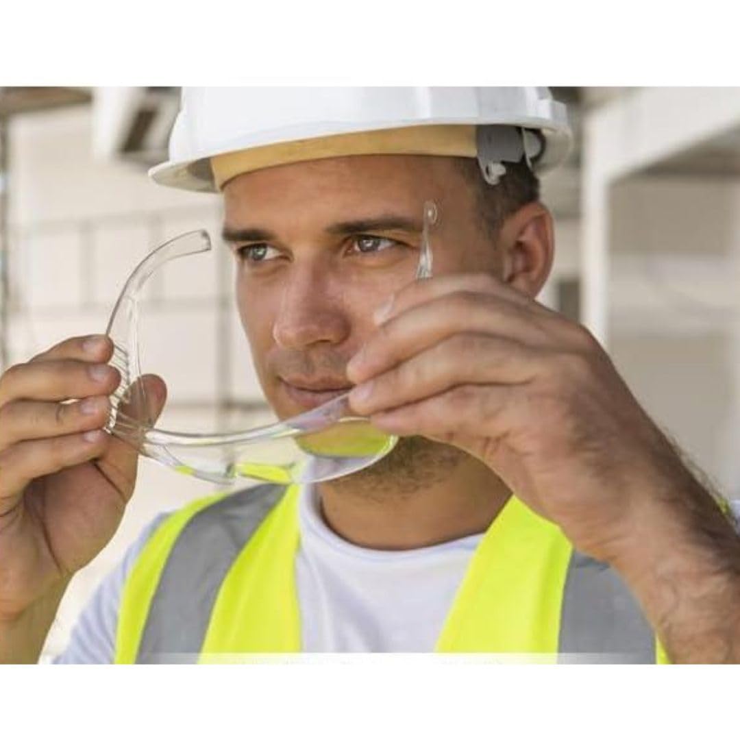 Shield Right Unisex Anti-Fog Safety Glasses Amber Lens 12 Pack Size One Size NEW