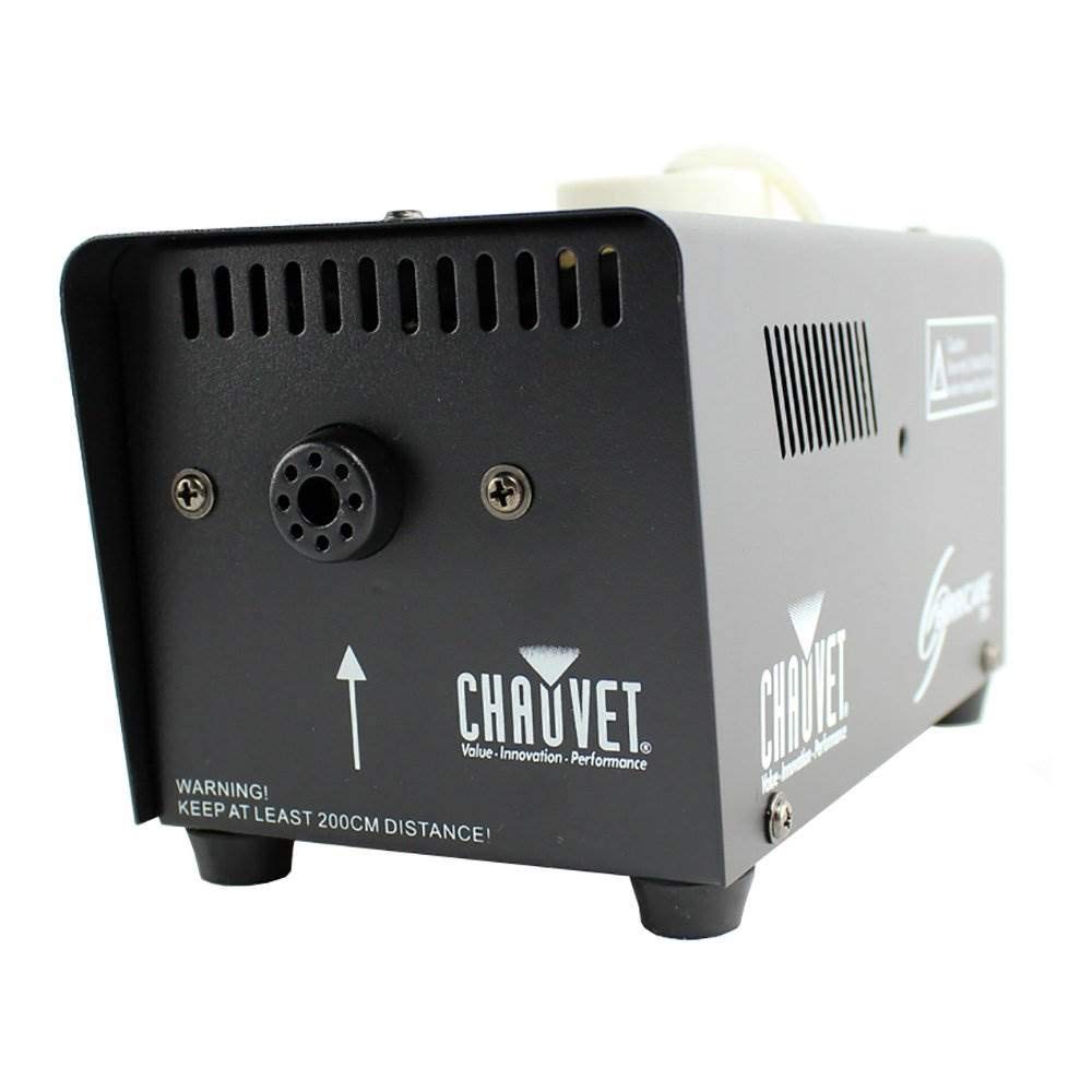 Chauvet DJ Fog Machines 700 Hurricane Fog Machine Black Professional Stage DEMO