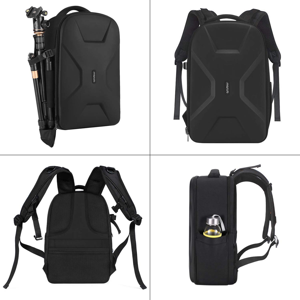 MOSISO 16 Inch Camera Backpack DSLR Photography Bag Lilac Purple NEW