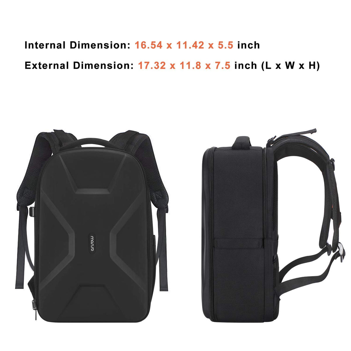 MOSISO 16 Inch Camera Backpack DSLR Photography Bag Lilac Purple NEW