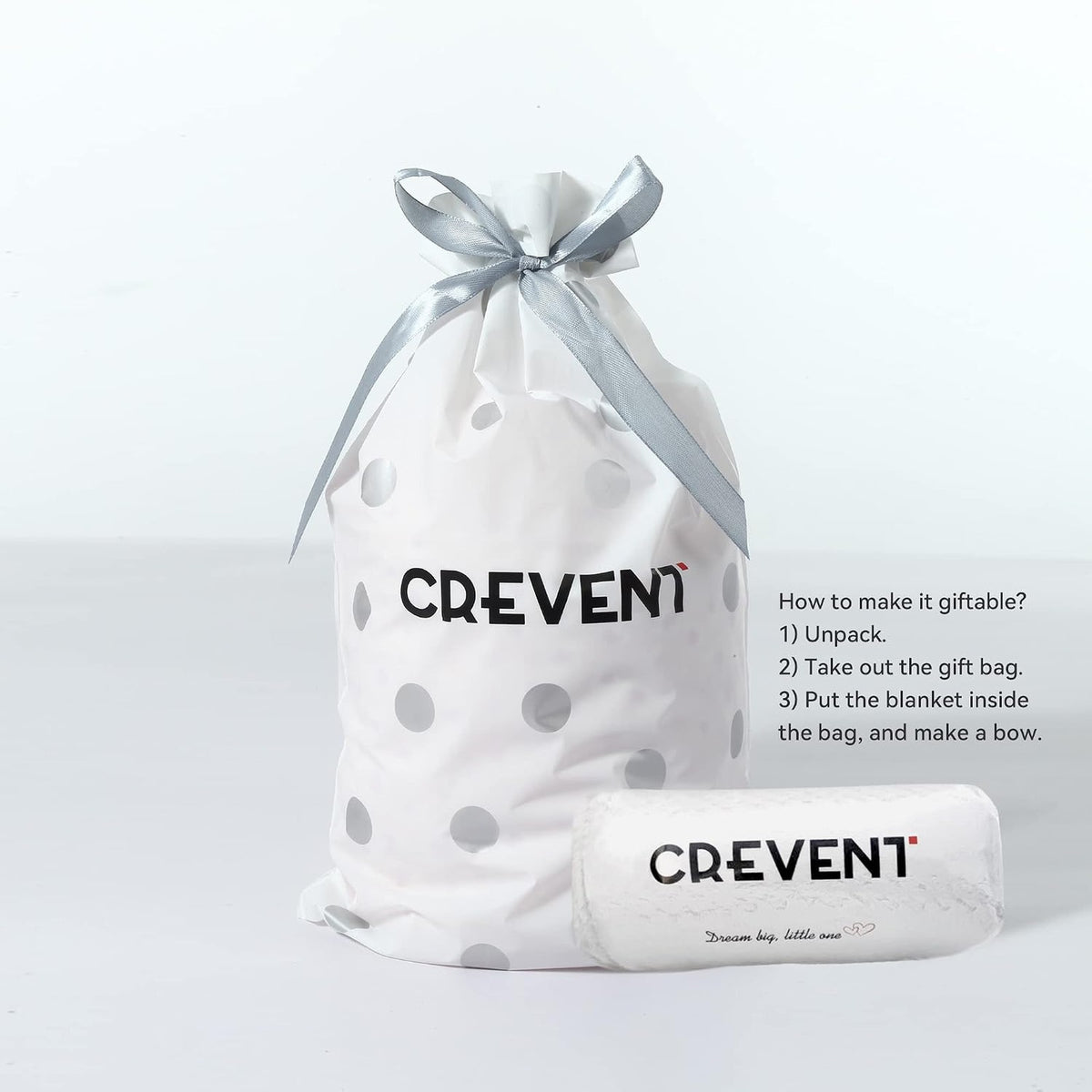 CREVENT Wave Design Soft Lilac Purple Cozy Baby Basinet Cot Blanket 30x40" NEW