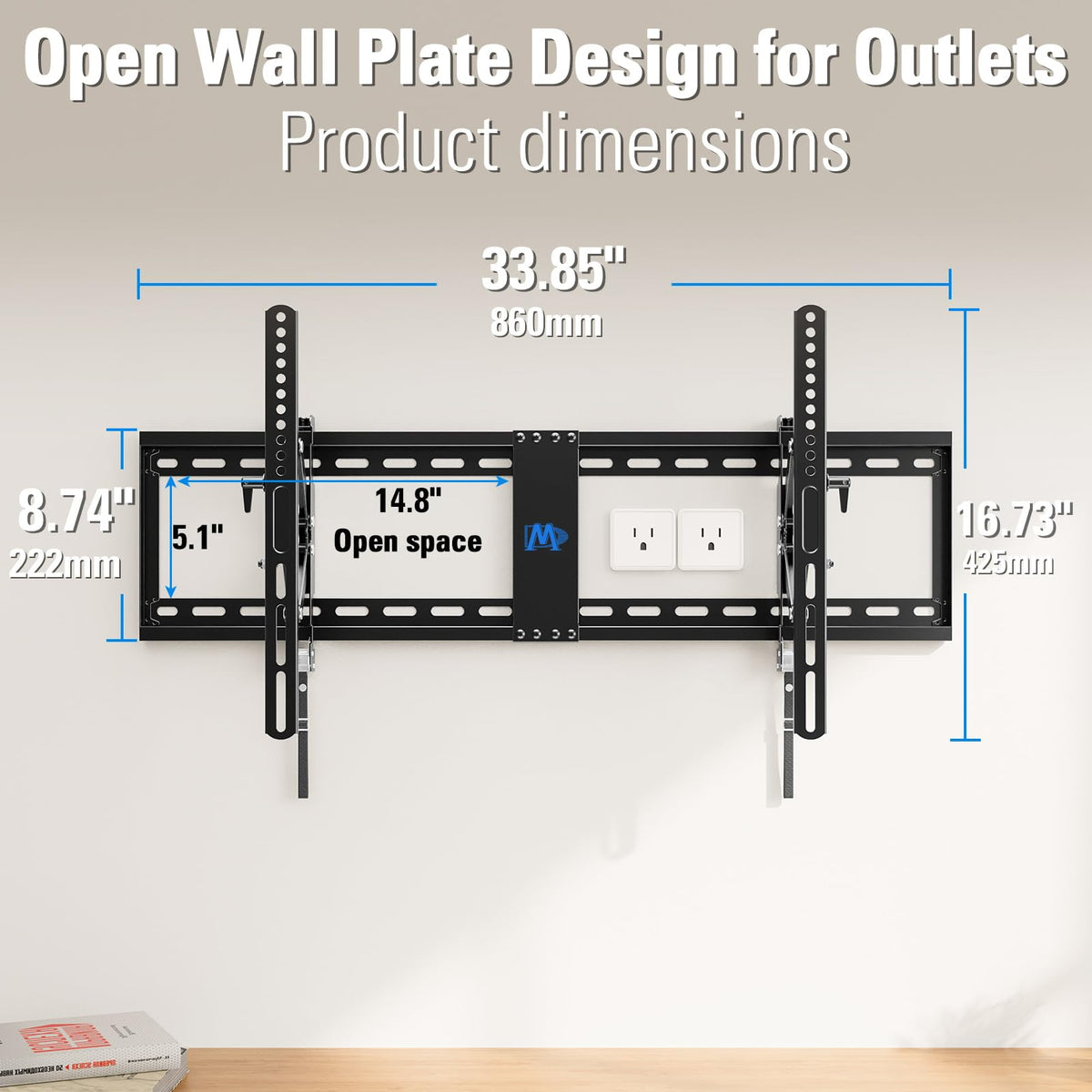 Mounting Dream Advanced Tilt TV Wall Mount for 42-90 Inch Flat NEW