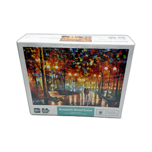 Yingoisi Toys Romantic Street Scene Jigsaw Puzzle 1000 Pieces NEW