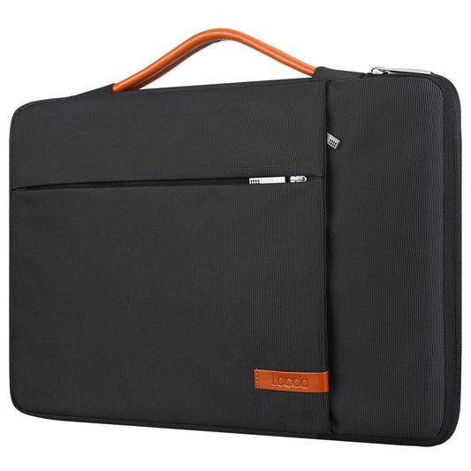 Lacdo 360° Sleeves Protective 14 Inch Laptop Sleeve Case in Black NEW