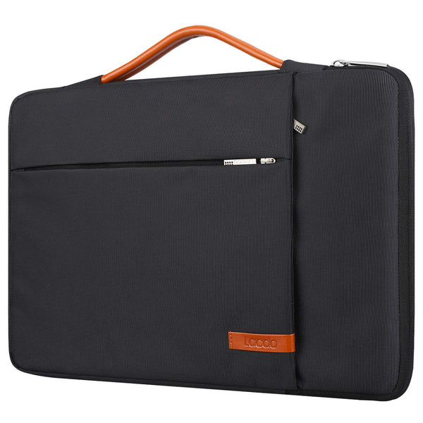 Lacdo 360° Sleeves Protective 14 Inch Laptop Sleeve Case in Black NEW