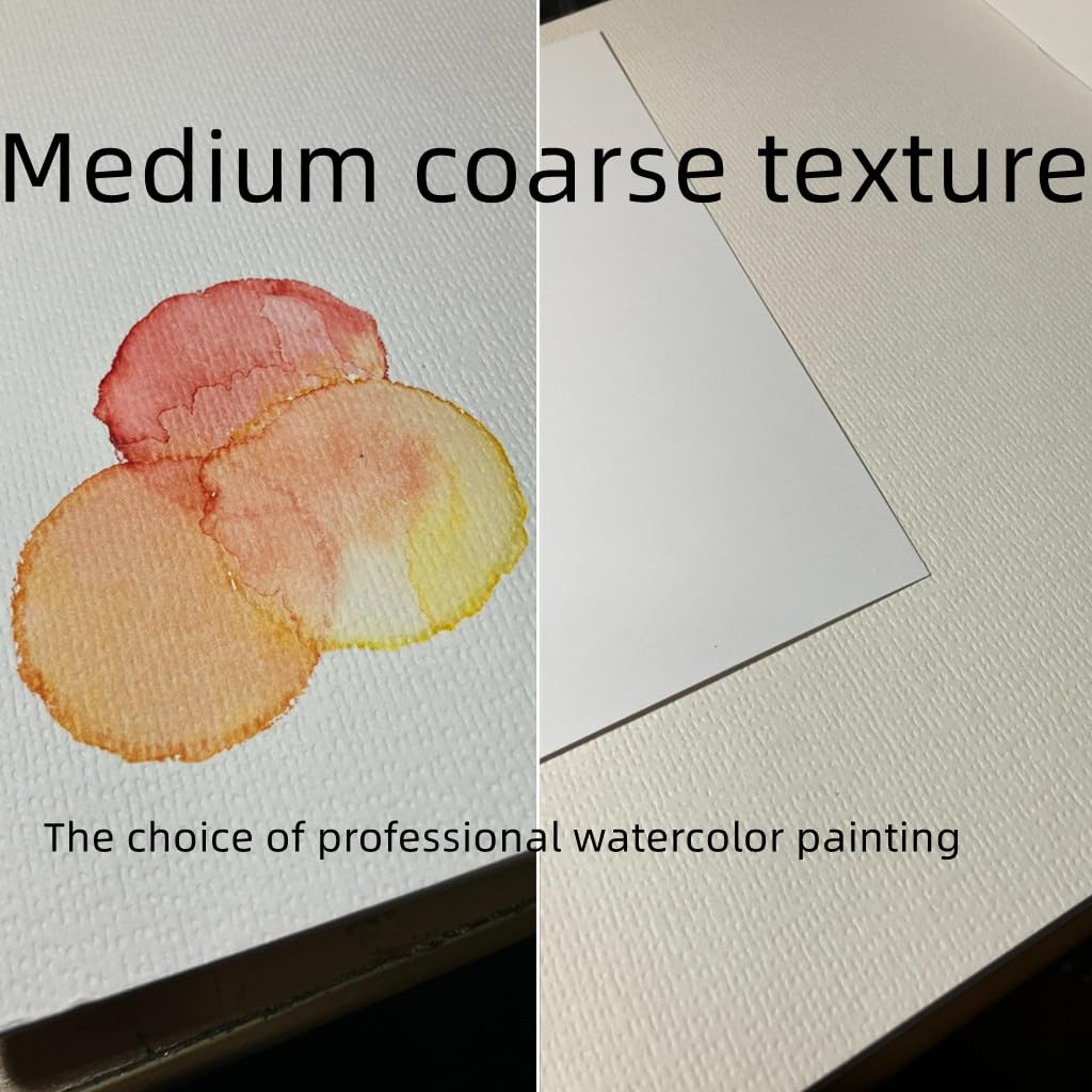 AOOK Watercolor A3 Paper Pad 140lb Mixed Media Art 20 Sheets 2 Pack NEW