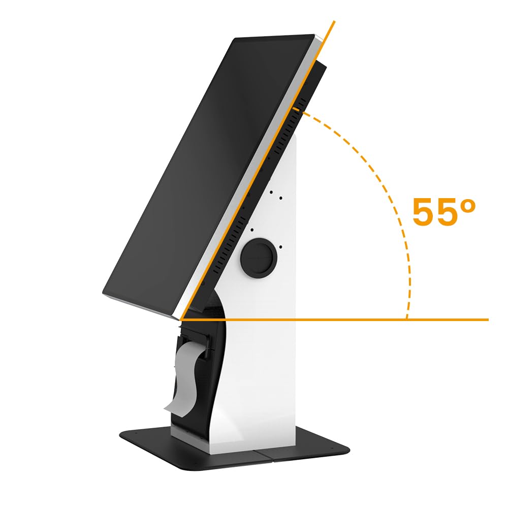 Beelta White & Black Stands iPad Kiosk Countertop Stand Secure Display Mount NEW