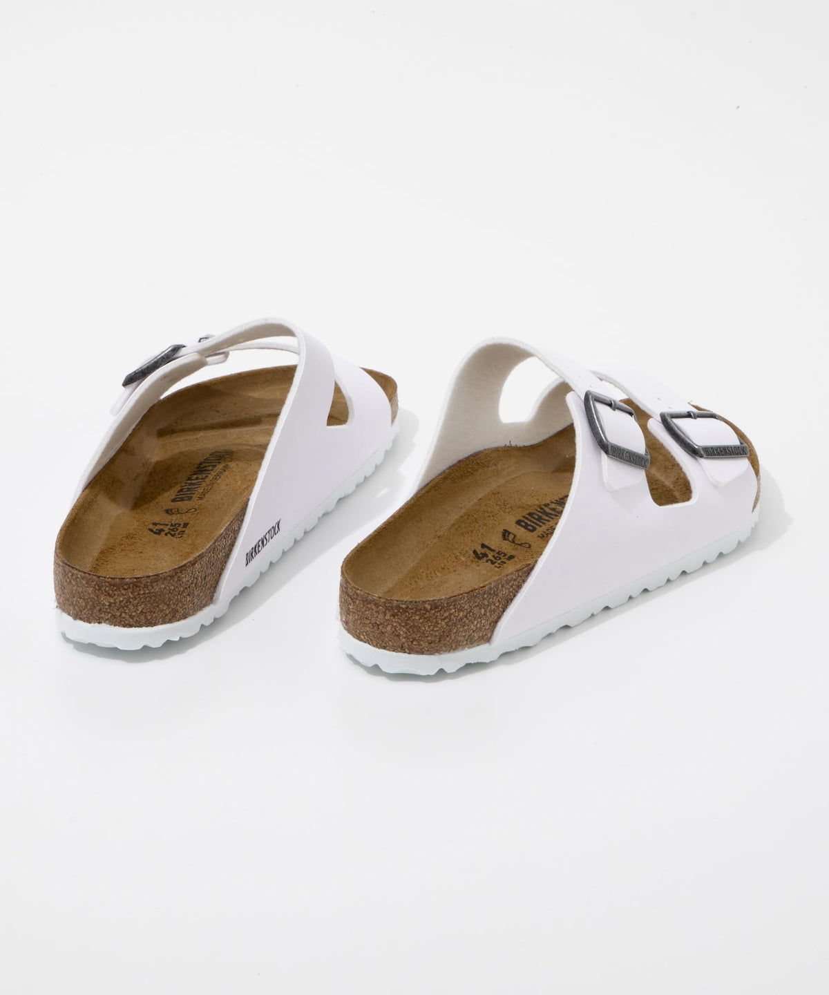 Birkenstock Arizona White 2 Strap Sandals - Comfort Footwear Ladies US 7 NEW