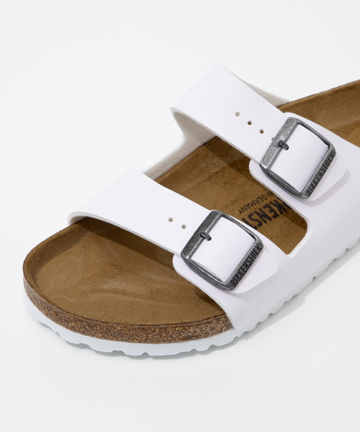 Birkenstock Arizona White 2 Strap Sandals - Comfort Footwear Ladies US 7 NEW
