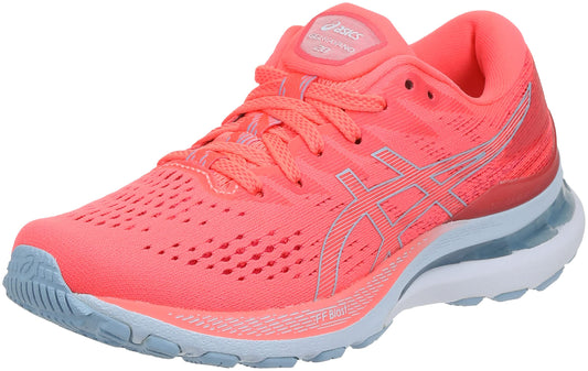 ASICS Gel-Kayano 28 Road Running Shoes in Blazing Coral Mist US 8 NEW