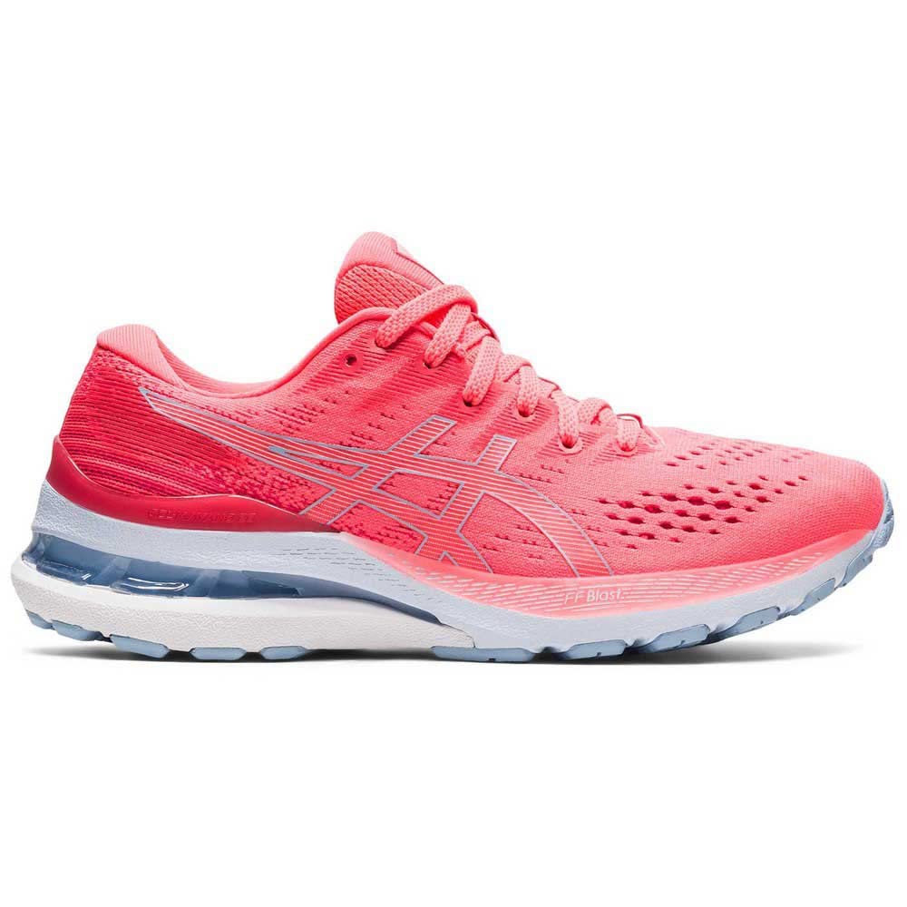 ASICS Gel-Kayano 28 Road Running Shoes in Blazing Coral Mist US 8 NEW