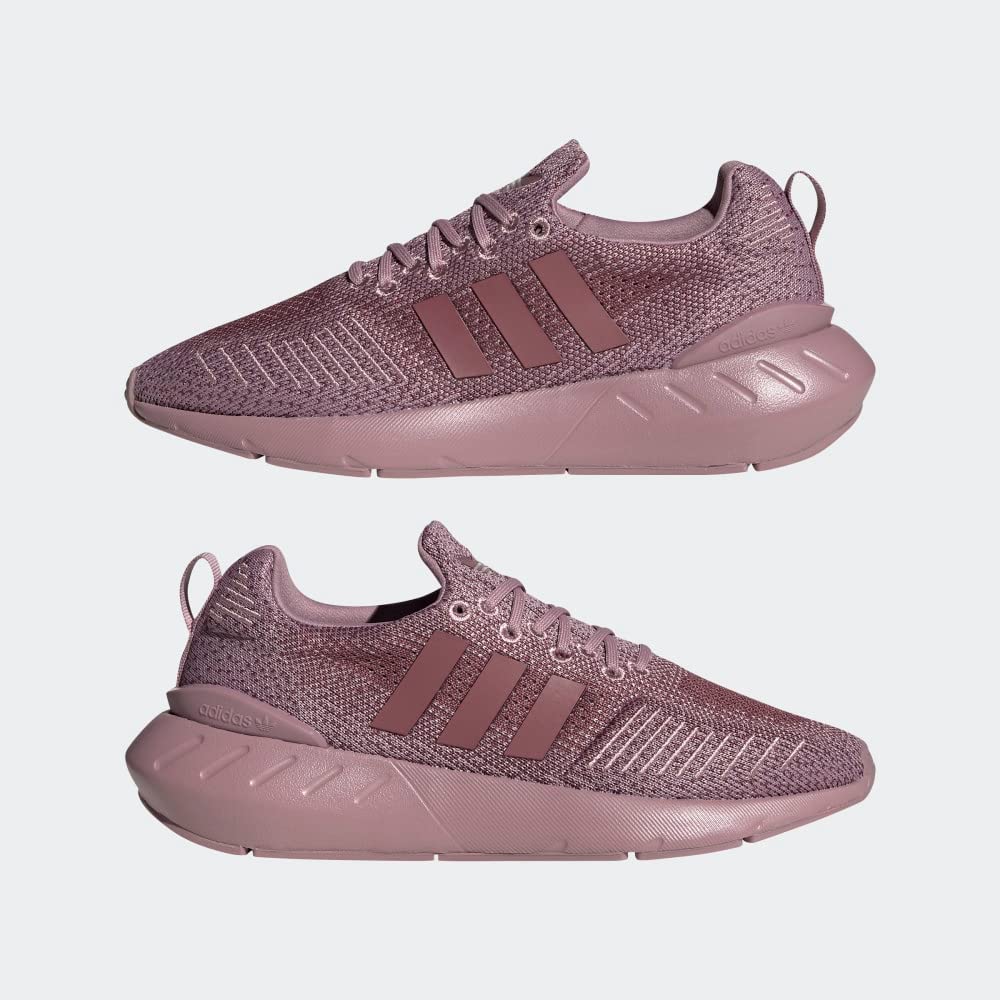 adidas Swift Run 22 Trainers Magic Mauve Quiet Crimson Shoes Ladies US 7 NEW