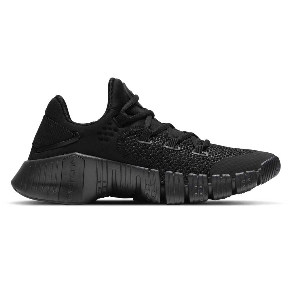 Nike Free Metcon 4 Black Outdoor Multisport Training Shoes US 9.5 NEW