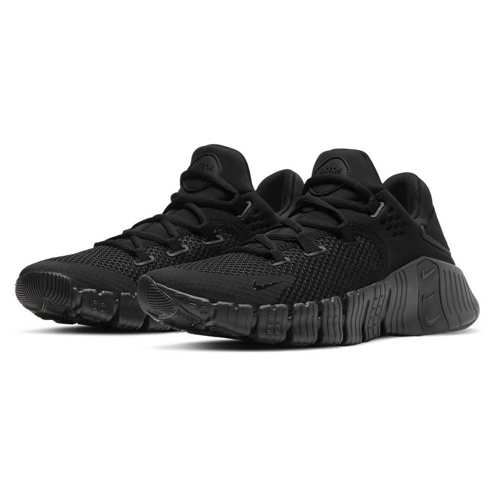 Nike Free Metcon 4 Black Outdoor Multisport Training Shoes US 9.5 NEW