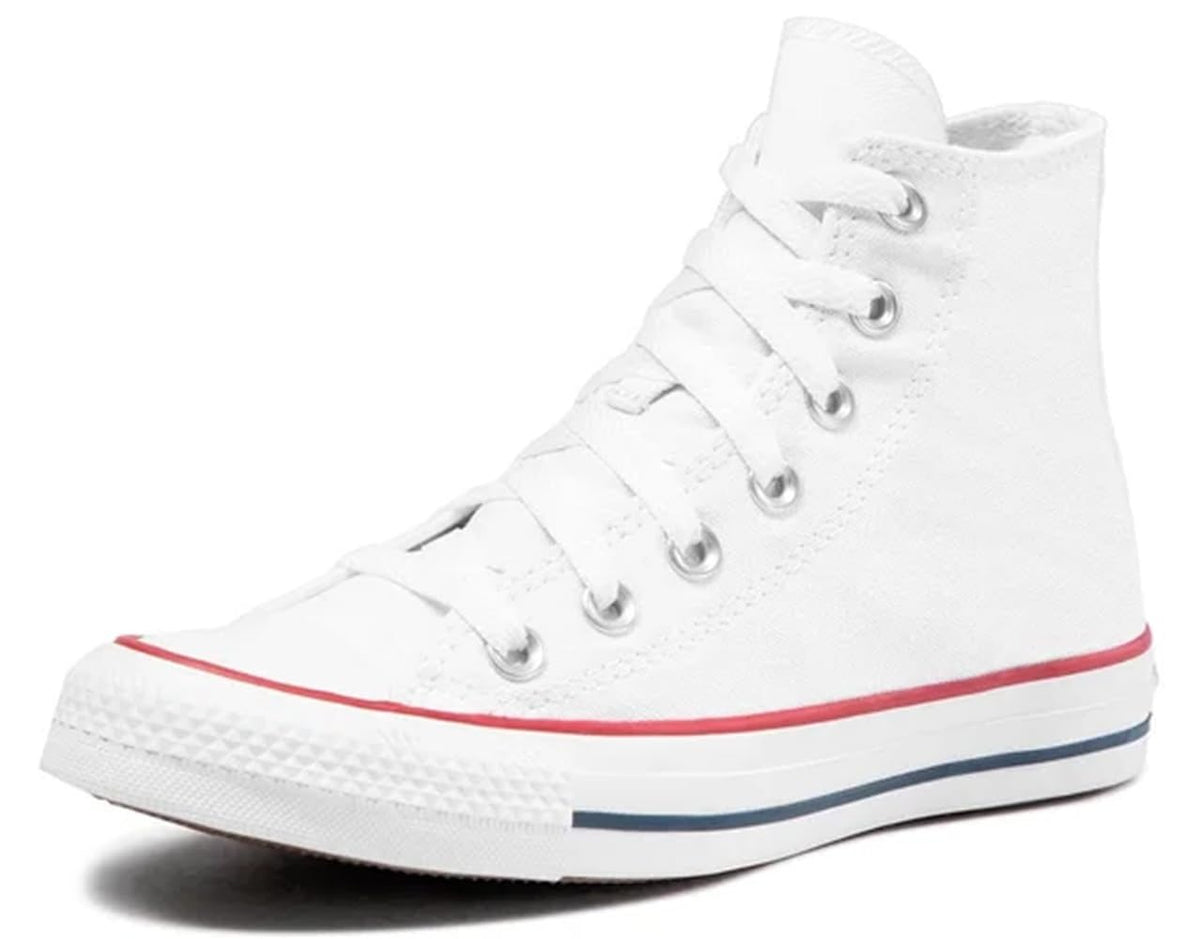 Converse All Star Chuck Taylor Hi Trainers Optical White Shoes Mens US 7 NEW