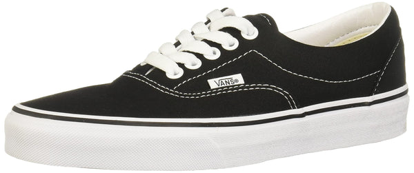 Vans Authentic Black and White Classic Trainers Skate Sneakers Mens US 4 NEW