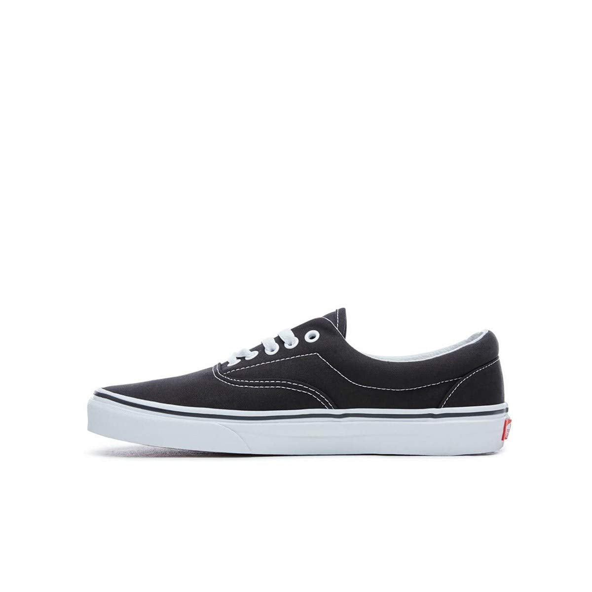 Vans Authentic Black and White Classic Trainers Skate Sneakers Mens US 4 NEW